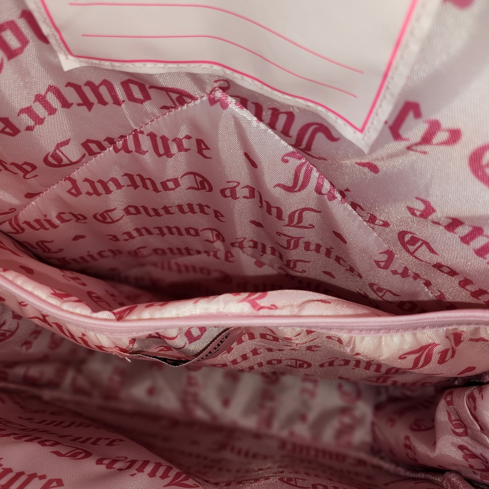 Juicy Couture Pink Quilted Backpack - Picture 10 of 10